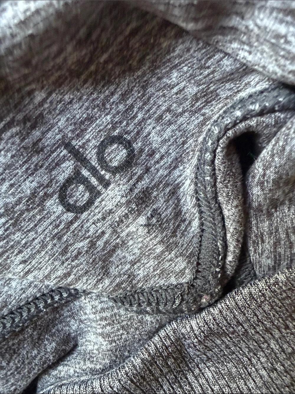 ALO Yoga Heather Charcoal Leggings
